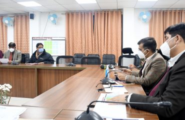 Progress review meeting of Magh Mela 28-12-21