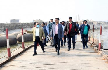 Surprise inspection of Mela works 25-12-2021