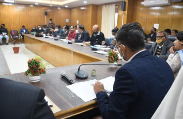 Development Review Meeting, Pratapgarh 30-12-21
