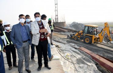 Inspection of 6-lane bridge 3-1-22