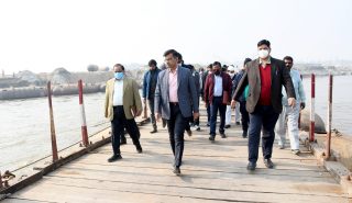 Surprise inspection of Mela works 25-12-2021