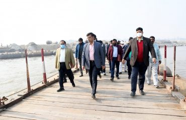Surprise inspection of Mela works 25-12-2021