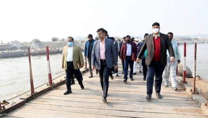 Surprise inspection of Mela works 25-12-2021
