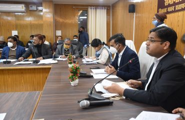Development Review Meeting, Pratapgarh 30-12-21