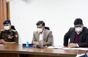 Progress review meeting of Magh Mela 28-12-21