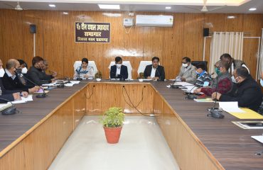 Development Review Meeting, Pratapgarh 30-12-21