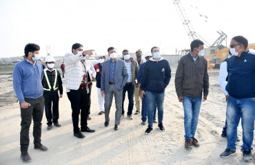 Inspection of 6-lane bridge 3-1-22