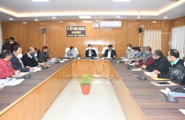 Development Review Meeting, Pratapgarh 30-12-21