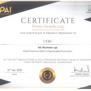 Most Proactive SERC In Renewable Promotion