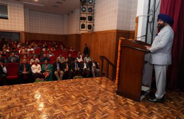 Lt. Governor Uttrarakhand addressing