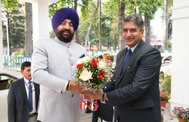 Acknowledge by Secretary to Governor