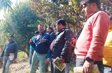 Guiding department OSD field visit