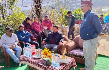 Main Guest in department OSD field visit