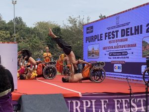 interactive dance and singing performances by Divyang Participants
