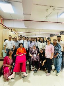 The Multiple Sclerosis Day celebration was held on May 30, 2025, at the PDUNIPPD Multipurpose Hall, drawing a vibrant audience of 150 participants comprising students from Physiotherapy