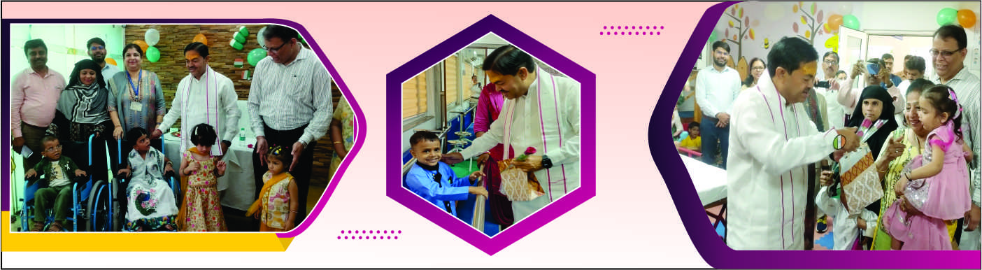 Honarable Sh B L Verma Visit CDEIC PDUNIPPD and interacted with Patients