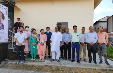 group photo with Honorable Union Minister of Social Justice and Empowerment