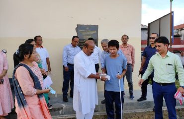 group photo with Honorable Union Minister of Social Justice and Empowerment