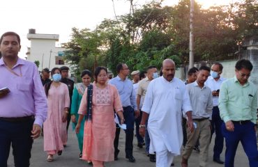group photo with Honorable Union Minister of Social Justice and Empowerment