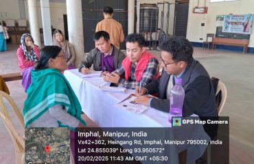 CRCSRE Camp in Sagolband Tera Sapam