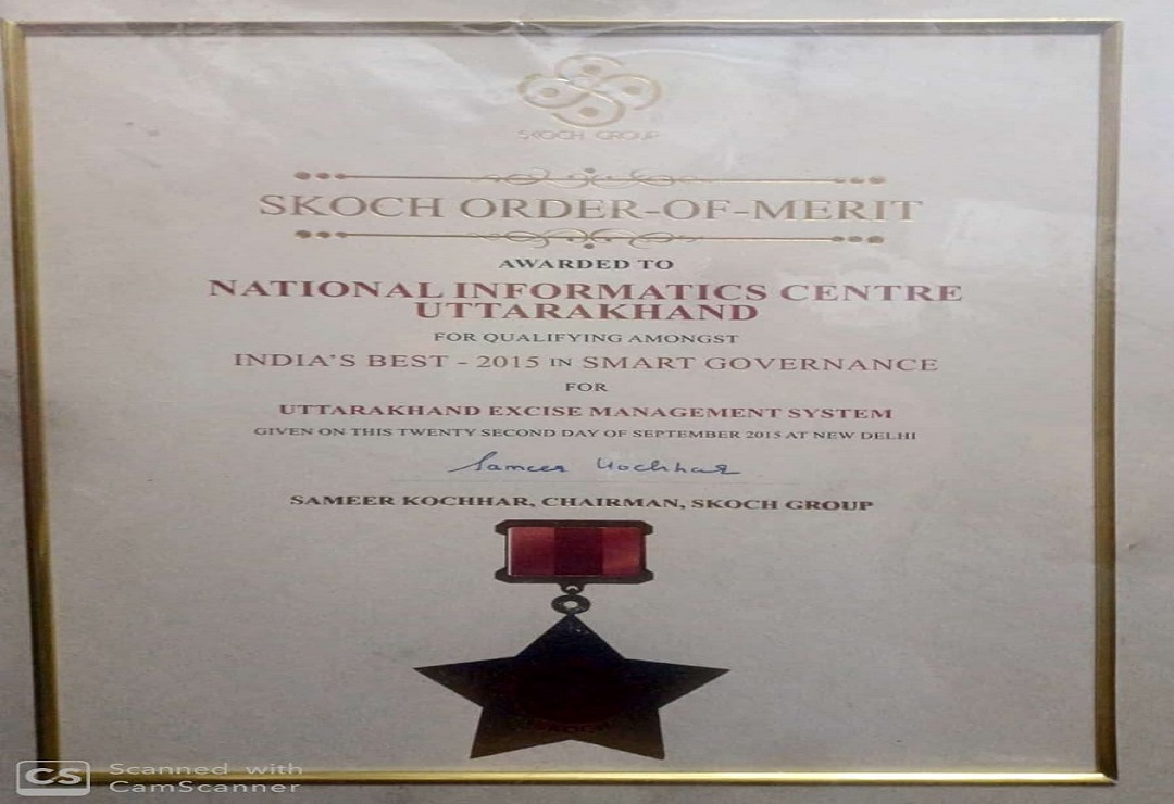 excise scotch award