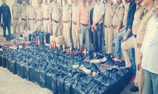 Illicit liquor seized from house