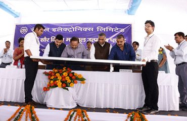 Dedication to the Nation of Automated Solar Photovoltaic Module Manufacturing Plant at Central Electronics Limited, Sahibabad held on 3rd June 2015