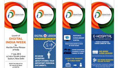 Launch of Digital India Week on 01-07-2015