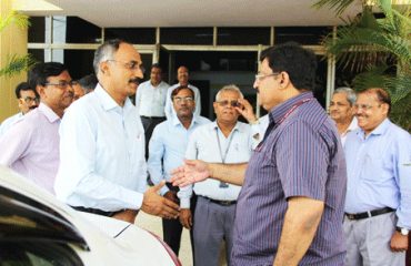 Secretary DSIR visit to CEL on 25th June 2016