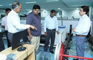 Secretary DSIR visit to CEL on 25th June 2016