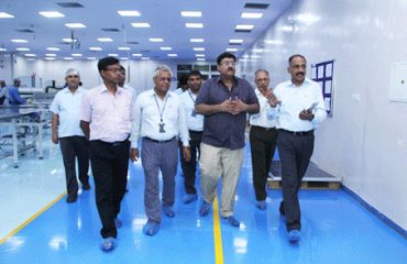 Secretary DSIR visit to CEL on 25th June 2016