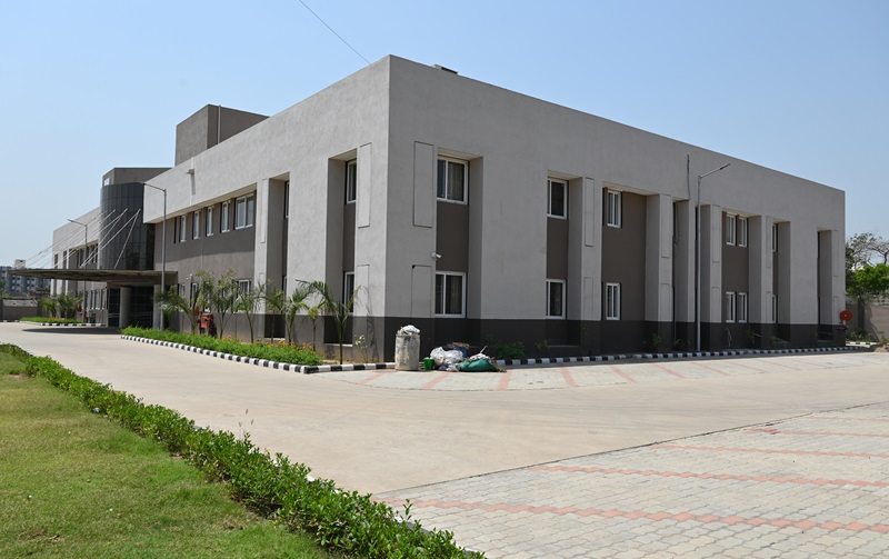 Side View of CRC Ahmedabad Building