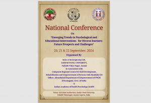 Brochure of National conference on 20-22 spet 2024 at Nadiad