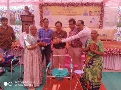 Distribution camp at CRC Ahmedabad