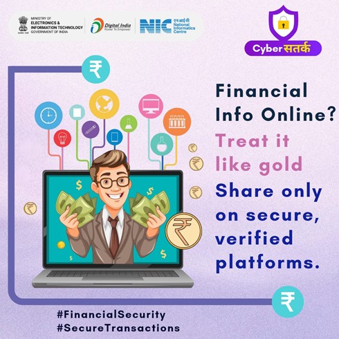 don't share personal financial details