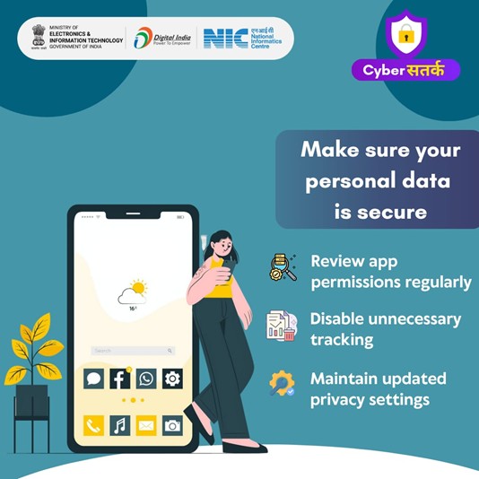 safety of personal data on your device