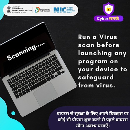 Scan your device properly
