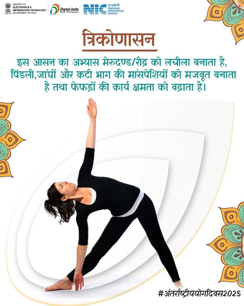त्रिकोणासन