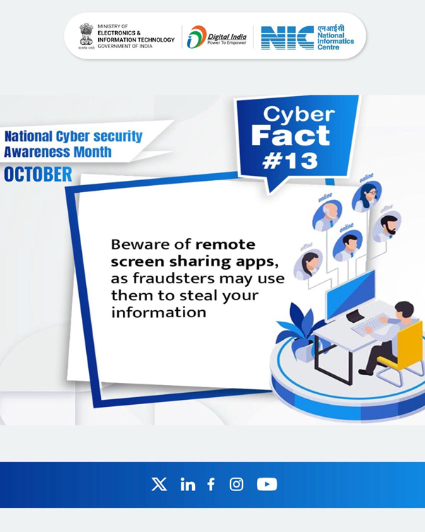 Share your screen only with trusted tech support