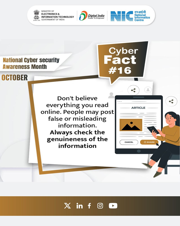 Before you believe or share anything online