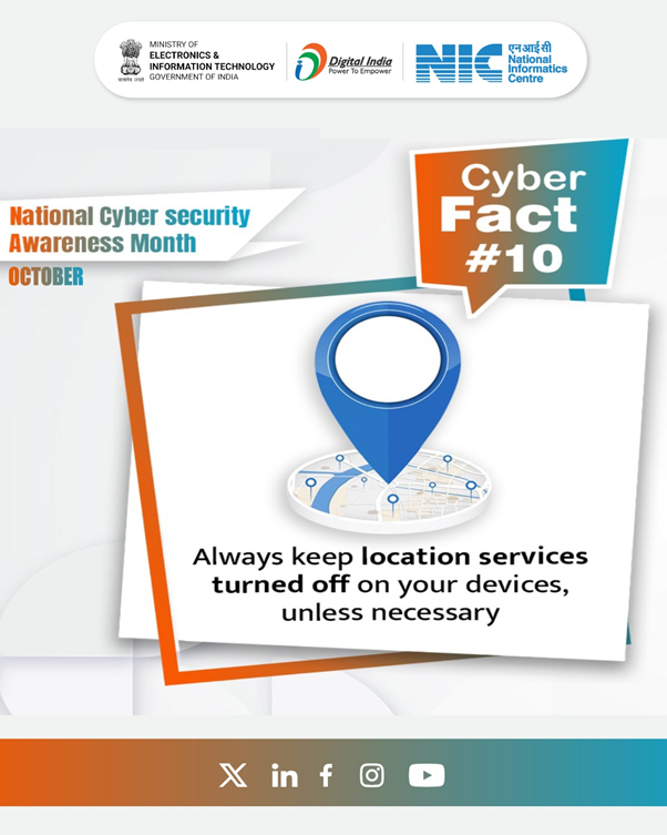 Always keep location services turned off