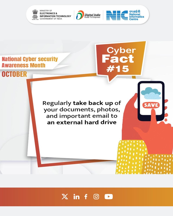 Ensure you regularly back up essential files