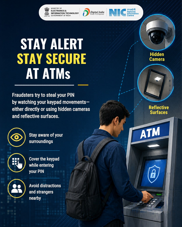 Stay Alert Stay Secure At ATMs