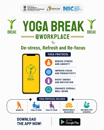 Yoga Break  Workplace