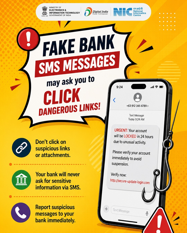 Don’t fall for fake bank SMS alerts