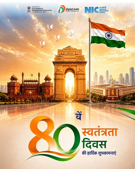 स्वतंत्रता के 80 वर्ष!