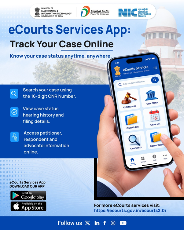 Access court services anytime, anywhere