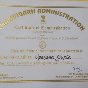 Commendation-Certificate