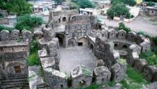 Breathtaking view of Paranda Fort from the sky;?>