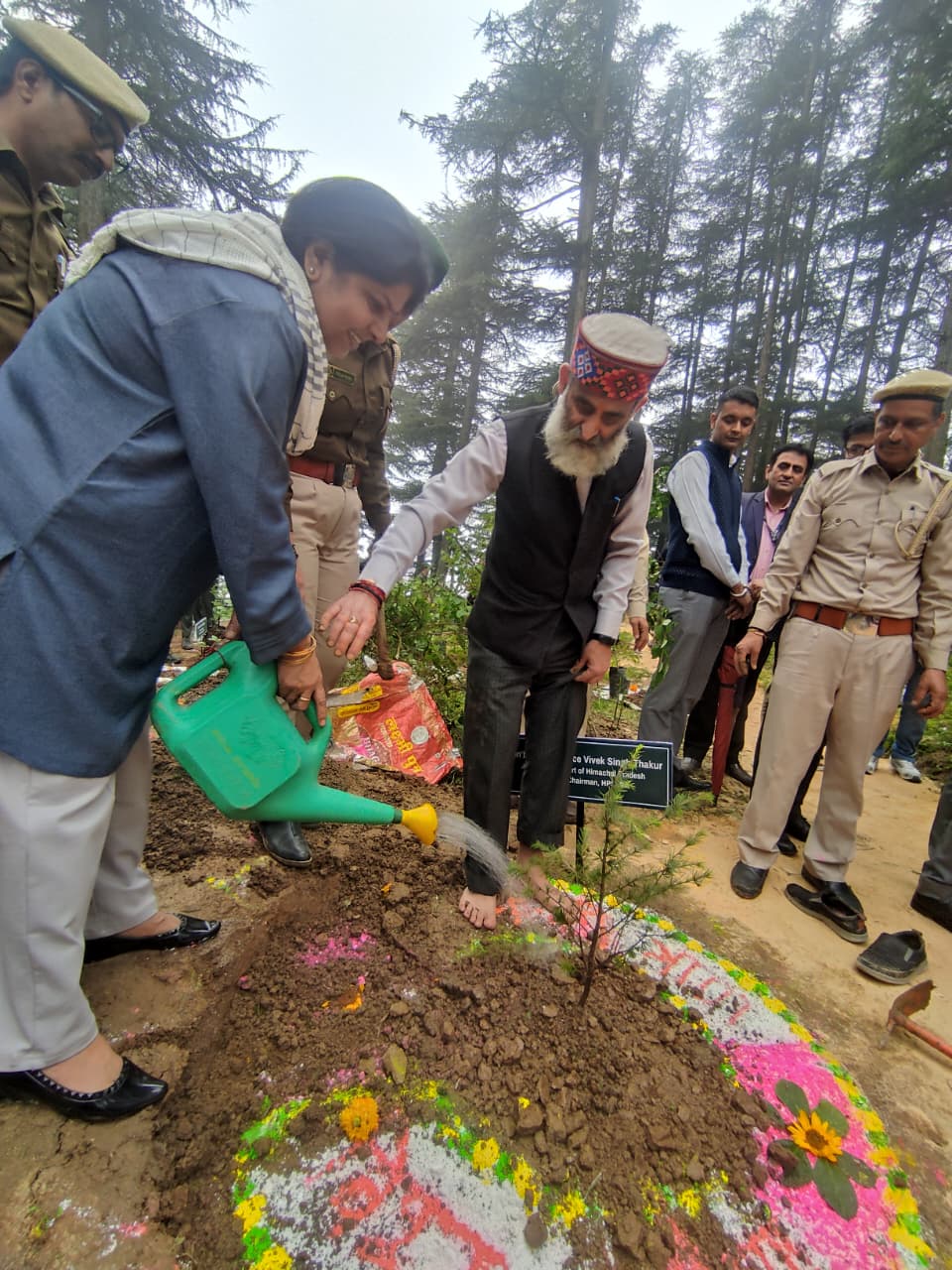 Glimpse of State Level Plantation Drive - 2025